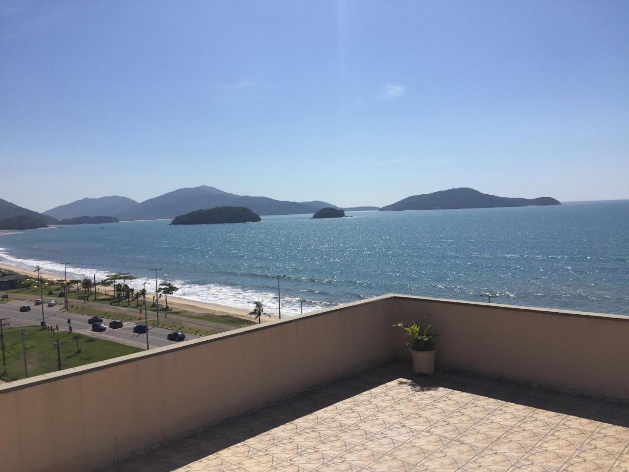 Vista Lateral Mar Massaguacu Apartment Caraguatatuba Ngoại thất bức ảnh