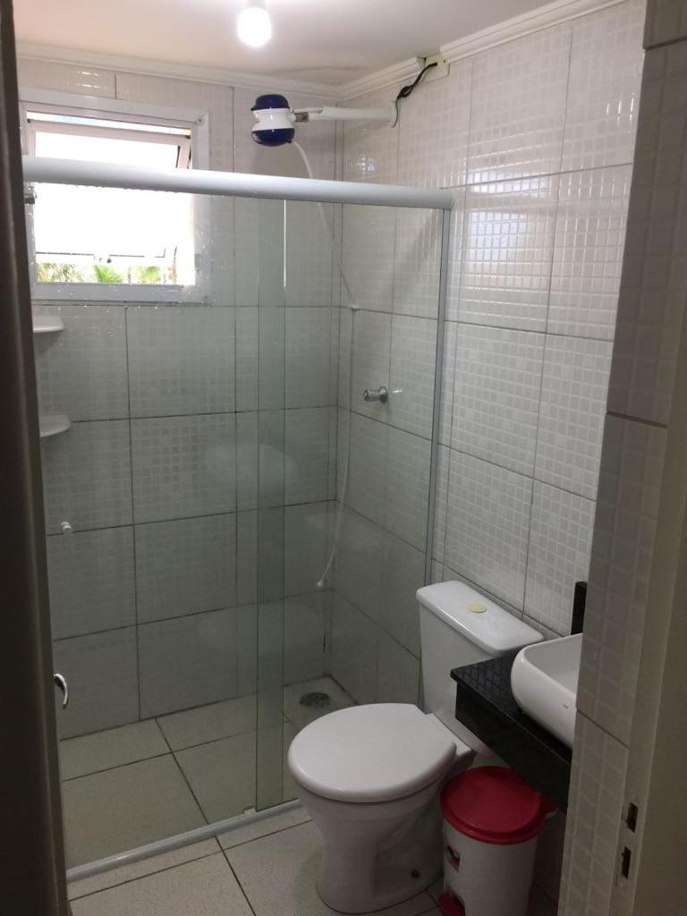 Vista Lateral Mar Massaguacu Apartment Caraguatatuba Ngoại thất bức ảnh