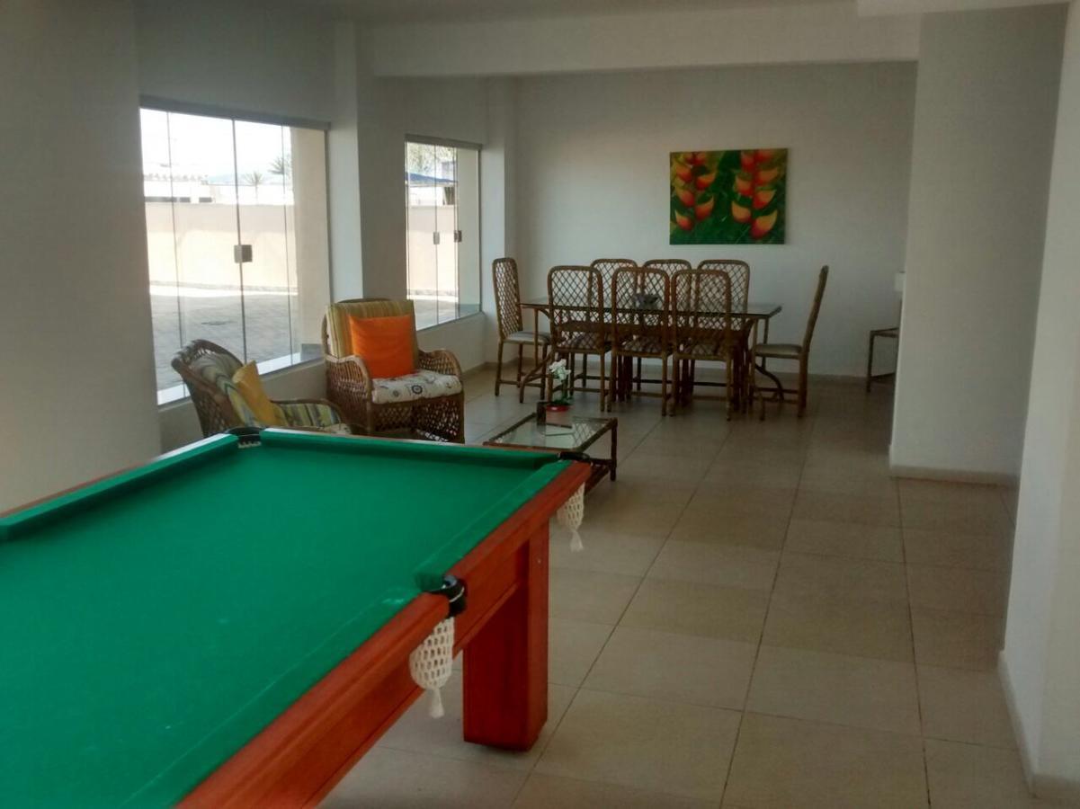 Vista Lateral Mar Massaguacu Apartment Caraguatatuba Ngoại thất bức ảnh