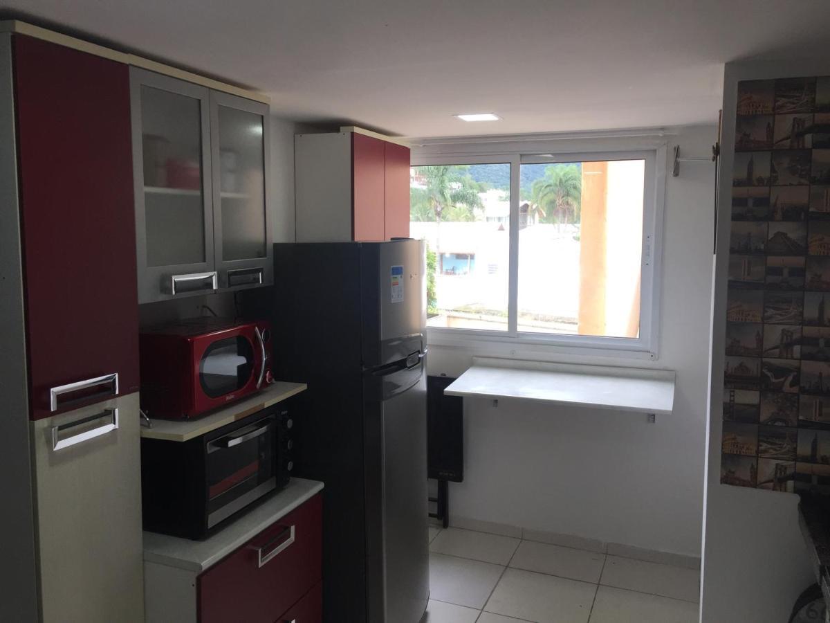Vista Lateral Mar Massaguacu Apartment Caraguatatuba Ngoại thất bức ảnh